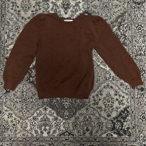 H&M brown sweater size 6x-7